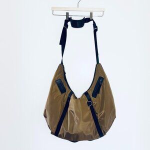 Dolls Kill Darker Wavs Atmosphere Oversized Crescent Tote Bag